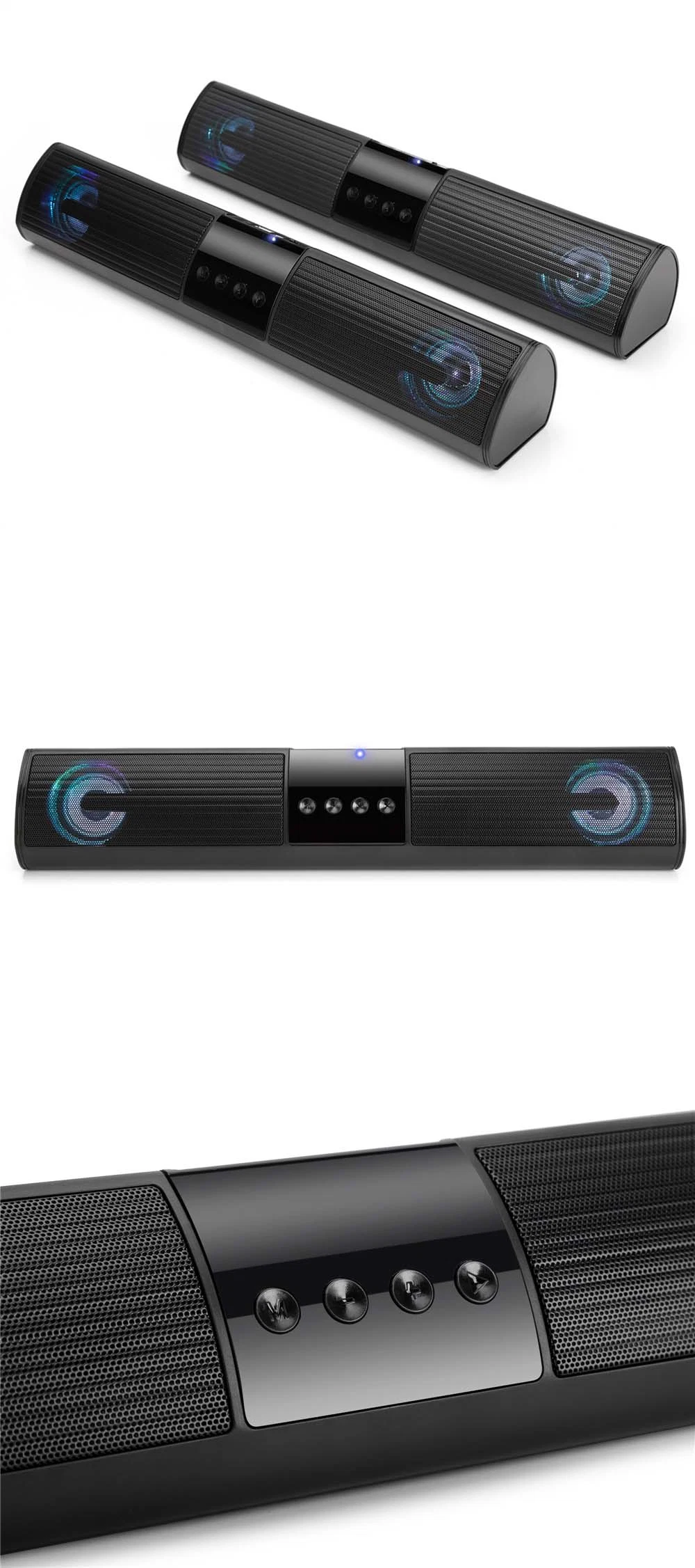 A2 Home Theater Long Strip Audio Wireless Speakers Sound Bar