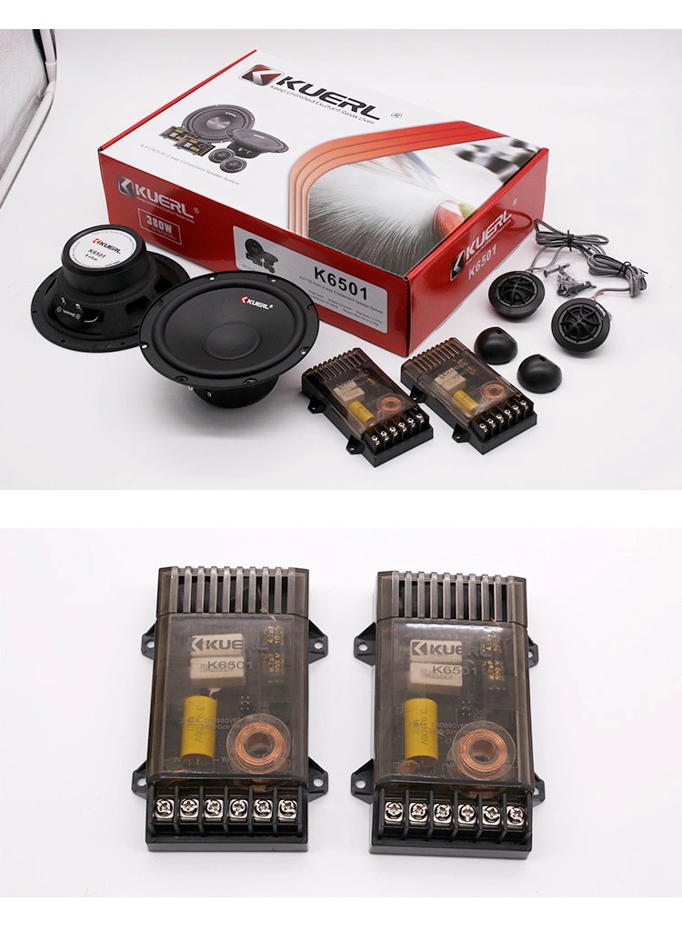 Professional 166mm 6.5 Inch Car Speaker Set Manufacturers Wholesale Speaker Powerful Component System Car Speaker