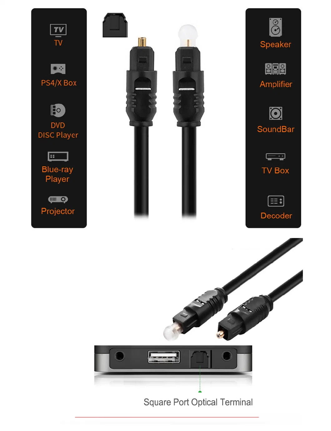 Miboard Channel HiFi Audio Wireless Bluetooth Soundbar 3D System Stereo Surround Soundbar for TV Speaker Home Theater Professional 2.0 Version 5.0+EDR