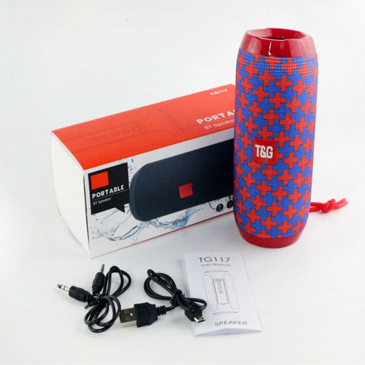 Portable Tg 117 Waterproof Wireless HiFi Tg 117 Speaker Outdoor Stereo Mini Tg117 Bt Speaker